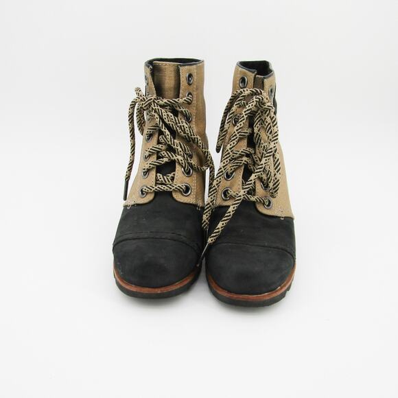 Sorel Boots Womens Size 7 EU 38 Joan of Arctic Wedge PDX 1964 Ankle Tan - Picture 8 of 9